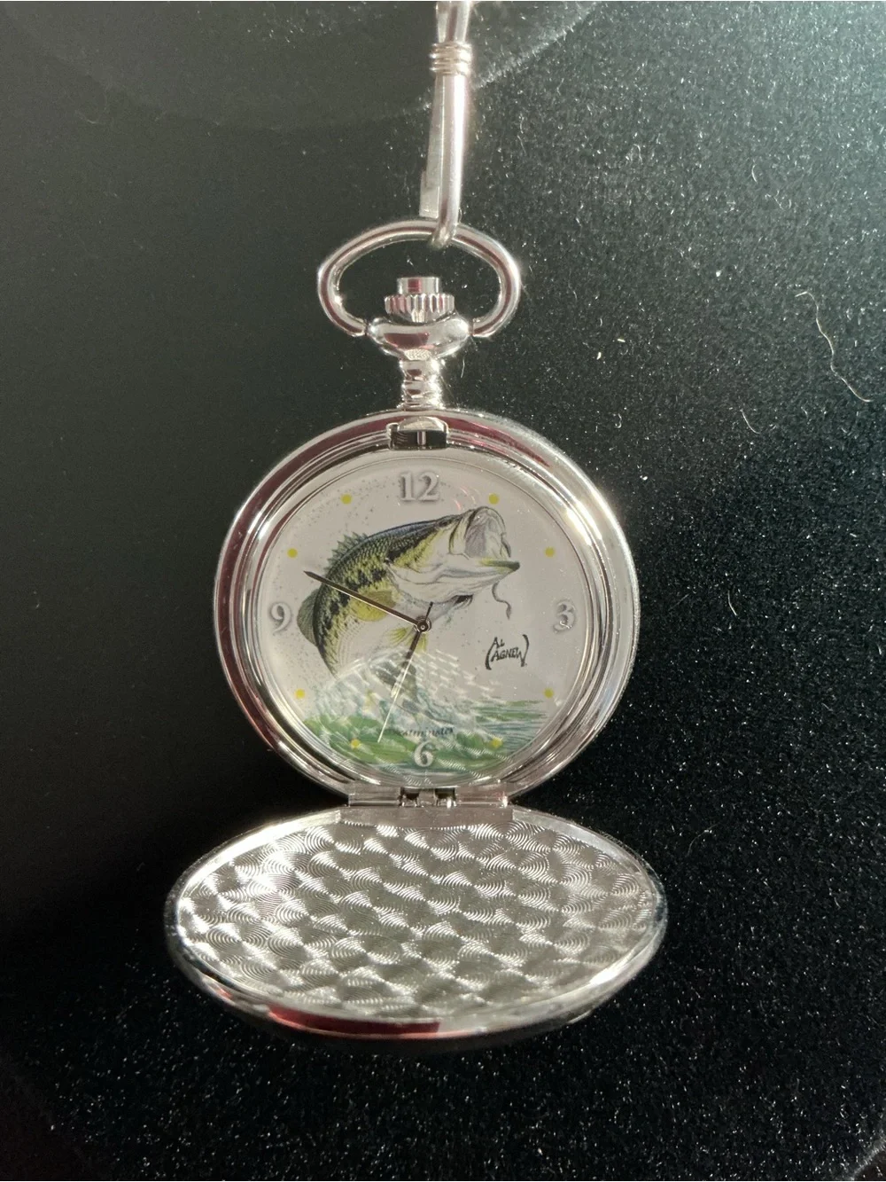 Vintage Avon Majestic Waters Pocket Watch